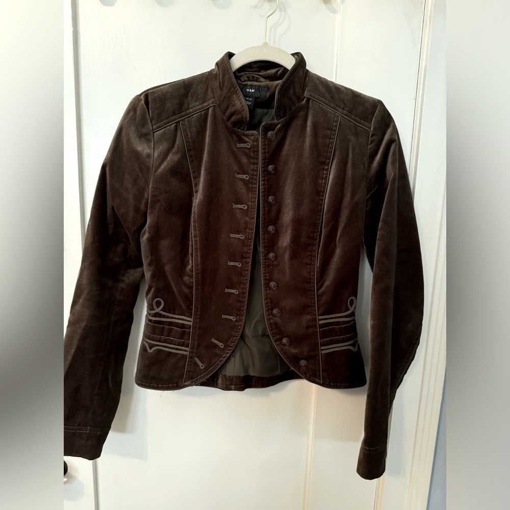 Vintage H&M velvet jacket blazer